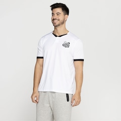 Camisa Polo do Santos Braziline Masculina Enginges - Foto 4