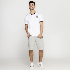 Camisa Polo do Santos Braziline Masculina Enginges - Foto 5