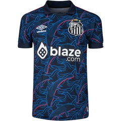 Camisa Polo do Santos III 23 Umbro Masculina Torcedor - Foto 10
