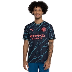 Camisa do Manchester City III 23 Puma Masculina Jogador - Foto 2