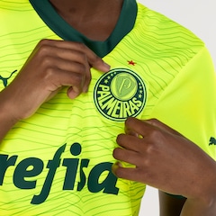 Camisa do Palmeiras III 23 Puma Feminina Torcedor - Foto 4