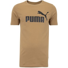 Camiseta Puma Masculina Manga Curta Essentials Logo Tee - Foto 1