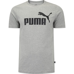 Camiseta Puma Masculina Manga Curta Essentials Logo Tee - Foto 1