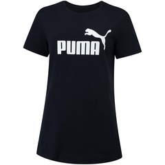 Camiseta Feminina Puma Manga Curta Essentials Logo Tee - Foto 5