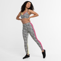 Top Fitness com Bojo Puma Baixa Sustentação Lemlem Low Impact BRA - Adulto - Foto 4