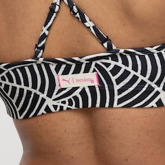 Top Fitness com Bojo Puma Baixa Sustentação Lemlem Low Impact BRA - Adulto - Foto 6