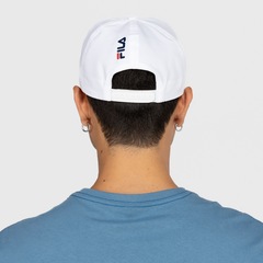 Boné Fila Aba Curva Tennis Snapback Team Uni- Adulto - Foto 3