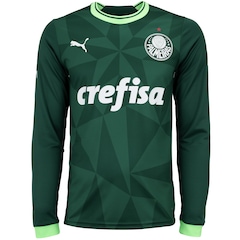 Camisa Manga Longa do Palmeiras I 23 Puma Masculina Torcedor - Foto 10