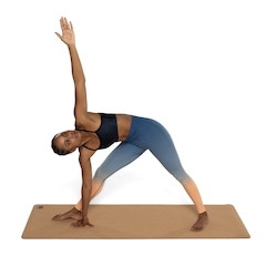 Tapete de Yoga Viva Zen CBB Cortiça Natural 183x61 cm - Foto 1
