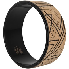 Roda de Yoga e Pilates Viva Zen CBB Cortiça Natural 41x13 cm - Foto 2