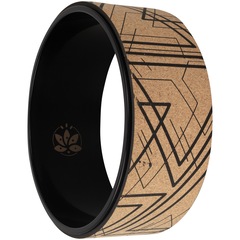 Roda de Yoga e Pilates Viva Zen CBB Cortiça Natural 41x13 cm - Foto 5