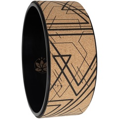 Roda de Yoga e Pilates Viva Zen CBB Cortiça Natural 41x13 cm - Foto 6