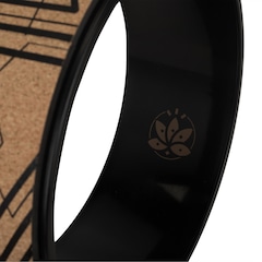 Roda de Yoga e Pilates Viva Zen CBB Cortiça Natural 41x13 cm - Foto 7