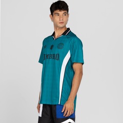 Camisa Masculina Umbro Jersey Stripe - Foto 6