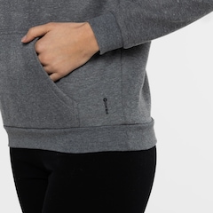 Blusa de Moletom Feminino Oxer com Capuz Canguru Fleece - Foto 3