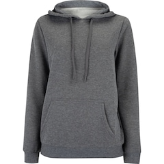Blusa de Moletom Feminino Oxer com Capuz Canguru Fleece - Foto 1