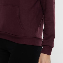 Blusa de Moletom Feminino Oxer com Capuz Canguru Fleece - Foto 3