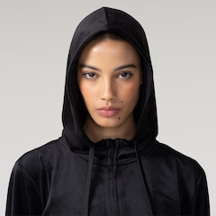 Jaqueta Oxer com Capuz Plush Cap Bex - Feminina - Foto 5