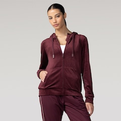 Jaqueta Oxer com Capuz Plush Cap Bex - Feminina - Foto 4