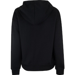 Jaqueta de Moletom Feminina Oxer com Capuz Fleece com Bolso Externo - Foto 2