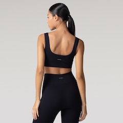 Top Fitness sem Bojo Oxer Média Sustentação Canelado Sem Costura - Foto 2