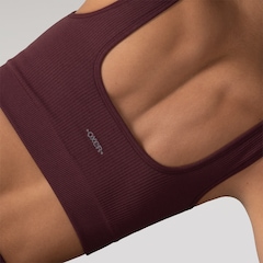 Top Fitness sem Bojo Oxer Média Sustentação Canelado Sem Costura - Foto 4