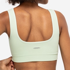 Top Fitness sem Bojo Oxer Média Sustentação Canelado Sem Costura - Video 1