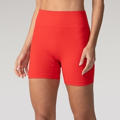 Short Feminino Oxer Canelado Sem Costura - Foto 2