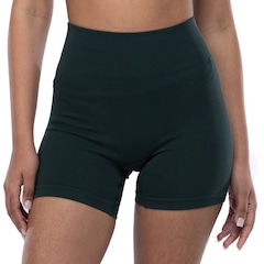 Short Feminino Oxer Canelado Sem Costura - Foto 4