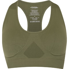 Top Fitness com Bojo Removível Oxer Baixa Sustentação Nadador Sem Costura Adulto - Foto 1