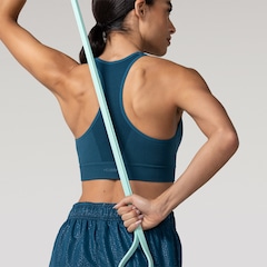 Top Fitness com Bojo Removível Oxer Baixa Sustentação Nadador Sem Costura Adulto - Foto 5