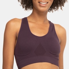 Top Fitness com Bojo Removível Oxer Baixa Sustentação Nadador Sem Costura Adulto - Foto 5