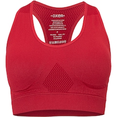 Top Fitness com Bojo Removível Oxer Baixa Sustentação Nadador Sem Costura Adulto - Foto 1