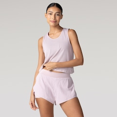 Short Feminino Oxer Duplo Laser Cut com Bermuda Interna - Foto 1