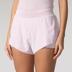 Short Feminino Oxer Duplo Laser Cut com Bermuda Interna - Foto 2