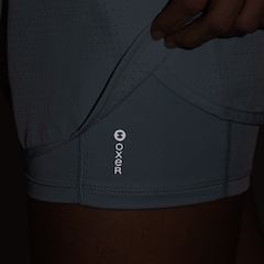 Short Feminino Oxer Duplo Laser Cut com Bermuda Interna - Foto 6