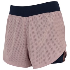 Short Feminino Oxer Duplo Laser Cut com Bermuda Interna - Foto 1