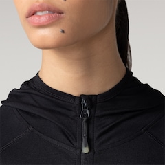 Jaqueta Oxer com Capuz Jogging com Bolso Seguro -Feminina - Foto 4