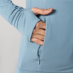 Jaqueta Oxer com Capuz Jogging com Bolso Seguro -Feminina - Foto 7