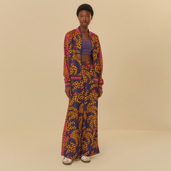 Jaqueta Feminina Farm sem Capuz Politricô Forrada Ethnic Bananas Bex - Foto 3