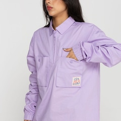 Camisa Polo Fila Manga Longa Ken Ripstop 1/4 Zip - Foto 7