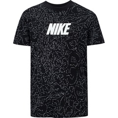 Camiseta Júnior Nike Manga Curta Sportswear Club Seas - Foto 1