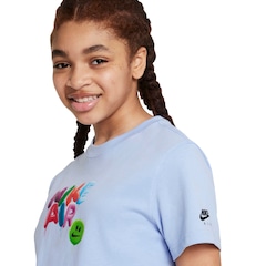 Camiseta Júnior Nike Manga Curta Sportswear Create PA - Foto 4