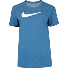 Camiseta Feminina Nike Manga Curta Dri-Fit Swoosh - Foto 5