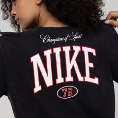 Camiseta Feminina Nike Manga Curta Sportwear Bf Varsit - Foto 7