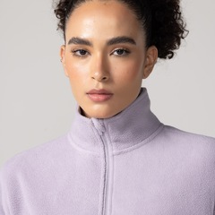 Blusão Feminino ASICS Meio Zíper Casual - Foto 4