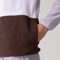 Blusão Feminino ASICS Meio Zíper Casual - Foto 6