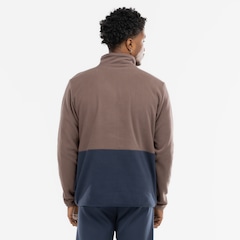 Blusão Masculino ASICS Meio Zíper Casual - Foto 3