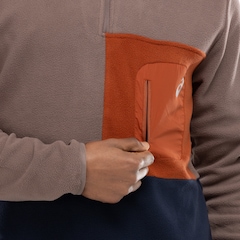 Blusão Masculino ASICS Meio Zíper Casual - Foto 7