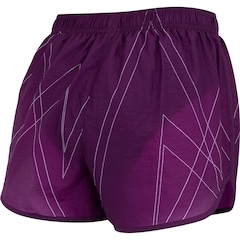 Short Feminino ASICS Sakai Estampa Linhas - Video 1